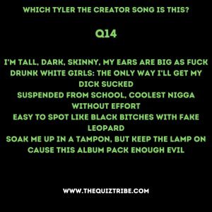 tyler the creator quiz