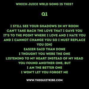 juice wrld quiz