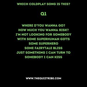 coldplay quiz