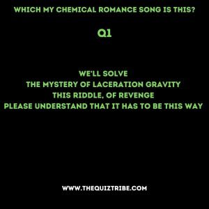 my chemical romance quiz and answers