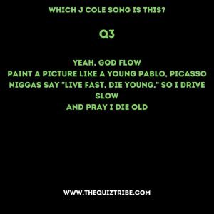 j cole quiz trivia