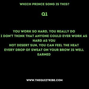 prince quiz