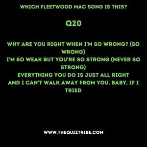 hardest fleetwood mac quiz