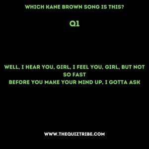 Kane Brown quiz