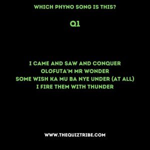 Phyno quiz